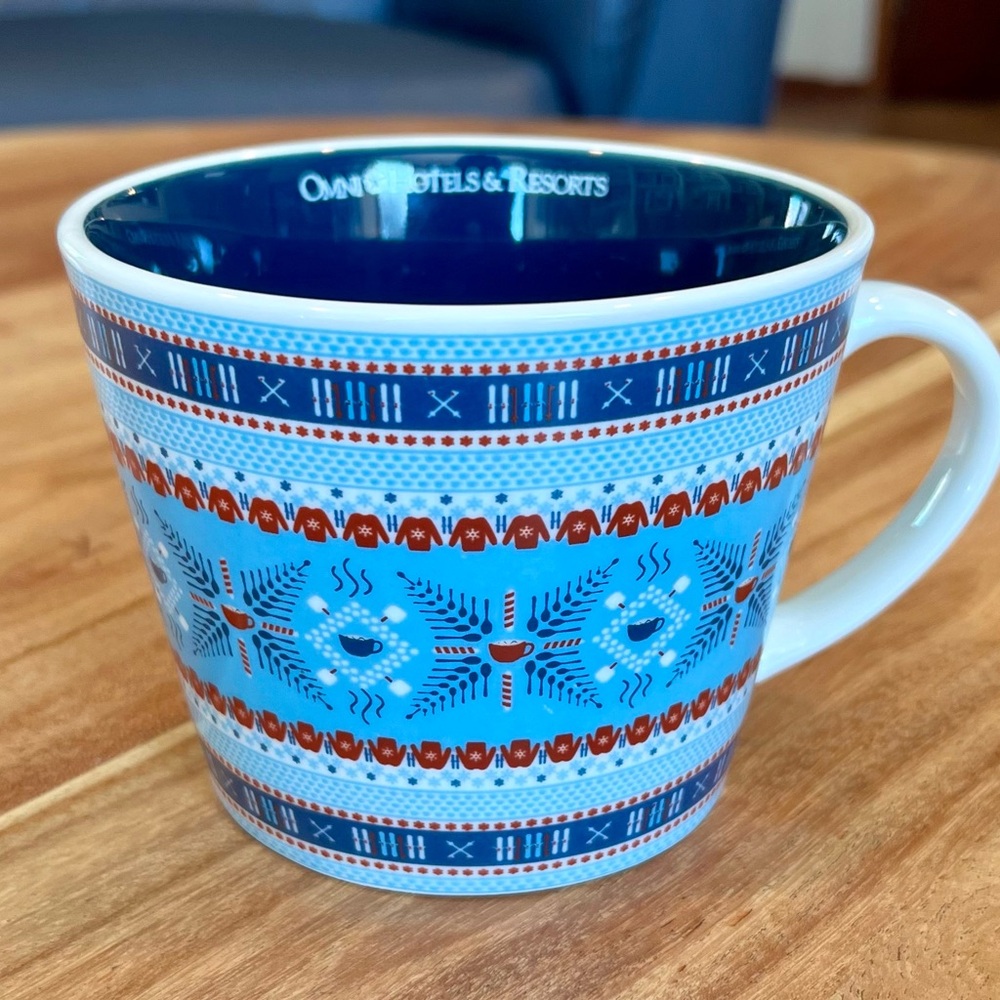 Honey & Hank Omni Hotel Fair Isle Mug